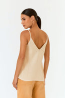 BLUSA TRICOT DECOT V ALCINHA CORES