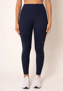 CALCA COMPRESS LEGGING COM RECORTES - AZUL MARINHO - M - 030.013.048.0289