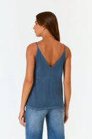 BLUSA TRICOT DECOT V ALCINHA CORES