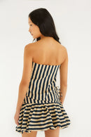 BLUSA SEM ALÇA LISTRA 