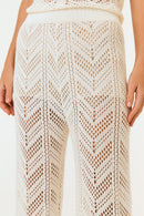 CALCA TRICOT PONTO CROCHET