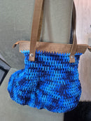 BOLSA CROCHE AZUL