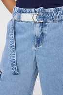 BERMUDA JEANS CARGO