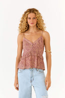 BLUSA ALÇA ESTAMPA HAZE