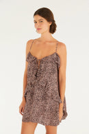 VESTIDO CURTO BABY ONÇA
