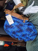 BOLSA CROCHE AZUL