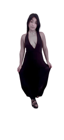 AV VESTIDO MIDI DECOTE NADADOR