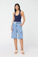 BERMUDA JEANS CARGO