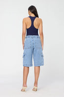 BERMUDA JEANS CARGO